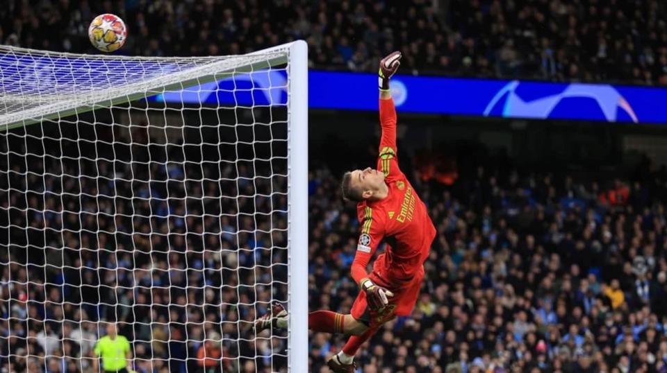 Andrii Lunin. Photo: Champion