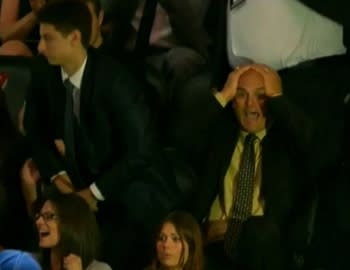 Jack Fucale's reaction, right, to son Zachary getting picked was priceless. [Youtube.com - NHL Network]