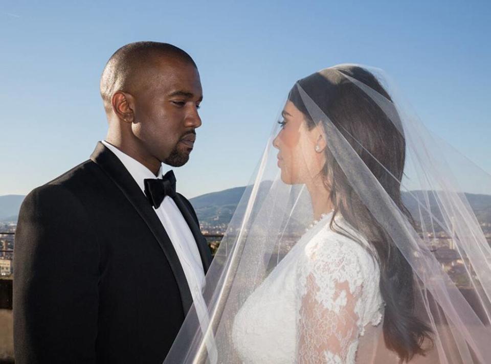 Kim Kardashian, Kanye West, Wedding 