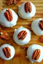 <p>These bite-sized treats are the best portable desserts to bring to your next holiday event or family dinner. </p><p><strong>Get the recipe at <a rel="nofollow noopener" href="http://blog.candiquik.com/pecan-pie-truffles/" target="_blank" data-ylk="slk:Miss Candiquik;elm:context_link;itc:0;sec:content-canvas" class="link ">Miss Candiquik</a>.</strong></p><p><strong>Tools you'll need: </strong>Pro Chef Kitchen Tools Stainless Steel Mixing Bowl ($25, <a rel="nofollow noopener" href="https://www.amazon.com/Stainless-Steel-Mixing-Bowl-Whisk/dp/B01KJACLES" target="_blank" data-ylk="slk:amazon.com;elm:context_link;itc:0;sec:content-canvas" class="link ">amazon.com</a>)<br></p>