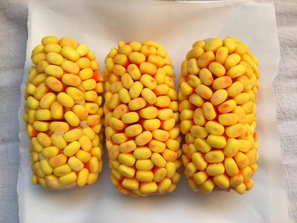 Candy Corn Cobs