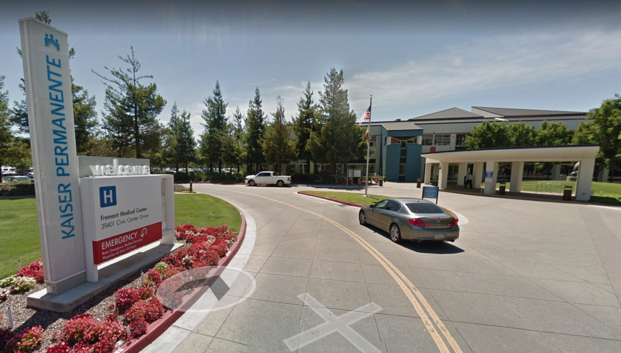 <em>Bosses at the Fremont Medical Center said they had fallen short (Picture: Google Maps)</em>