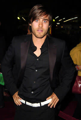 Jared Leto at the Hollywood premiere of Warner Bros. Alexander