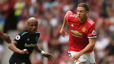 Nemanja Matic Manchester United Premier League 08132017