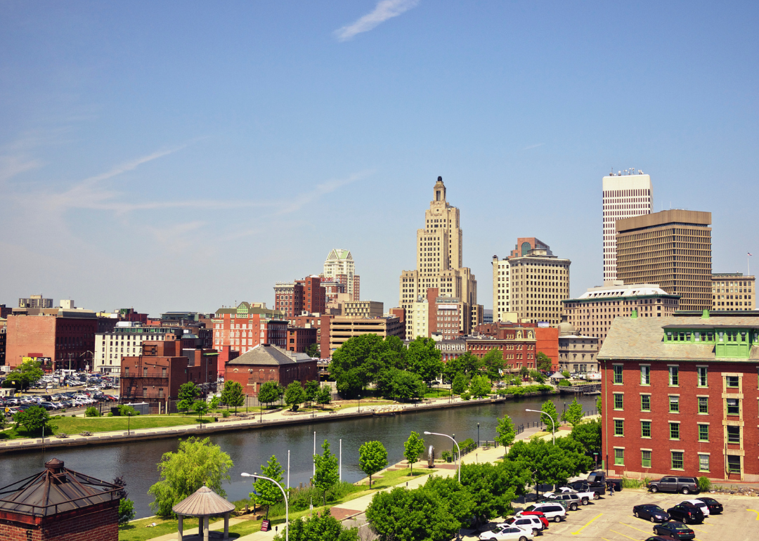 The Providence skyline.