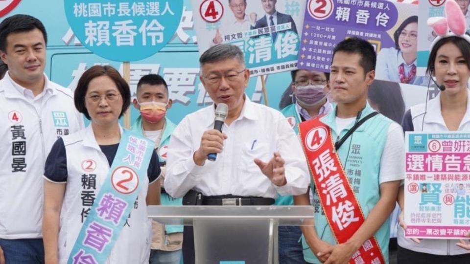 民眾黨主席柯文哲在各地提了不少候選人。（圖／民眾黨提供）