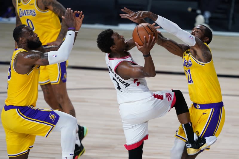 NBA: Los Angeles Lakers at Toronot Raptors