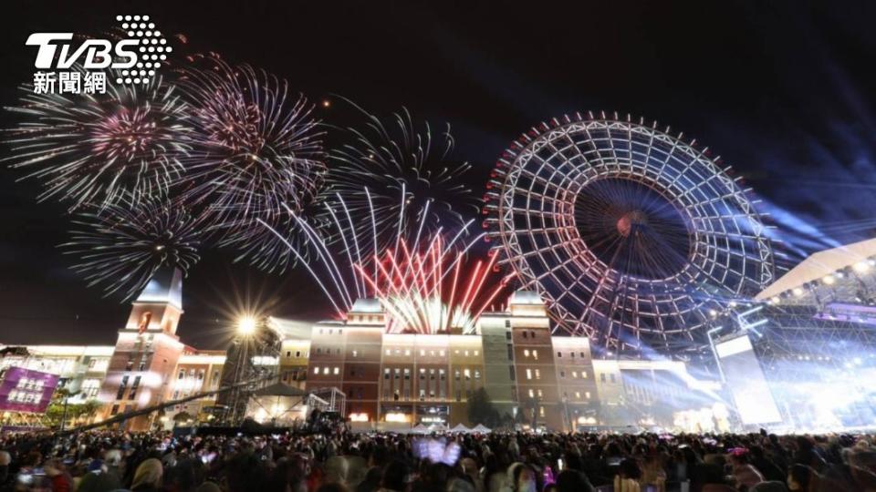 麗寶樂園渡假區跨年卡司曝光，還有璀璨煙火精采可期。（圖／麗寶樂園提供）