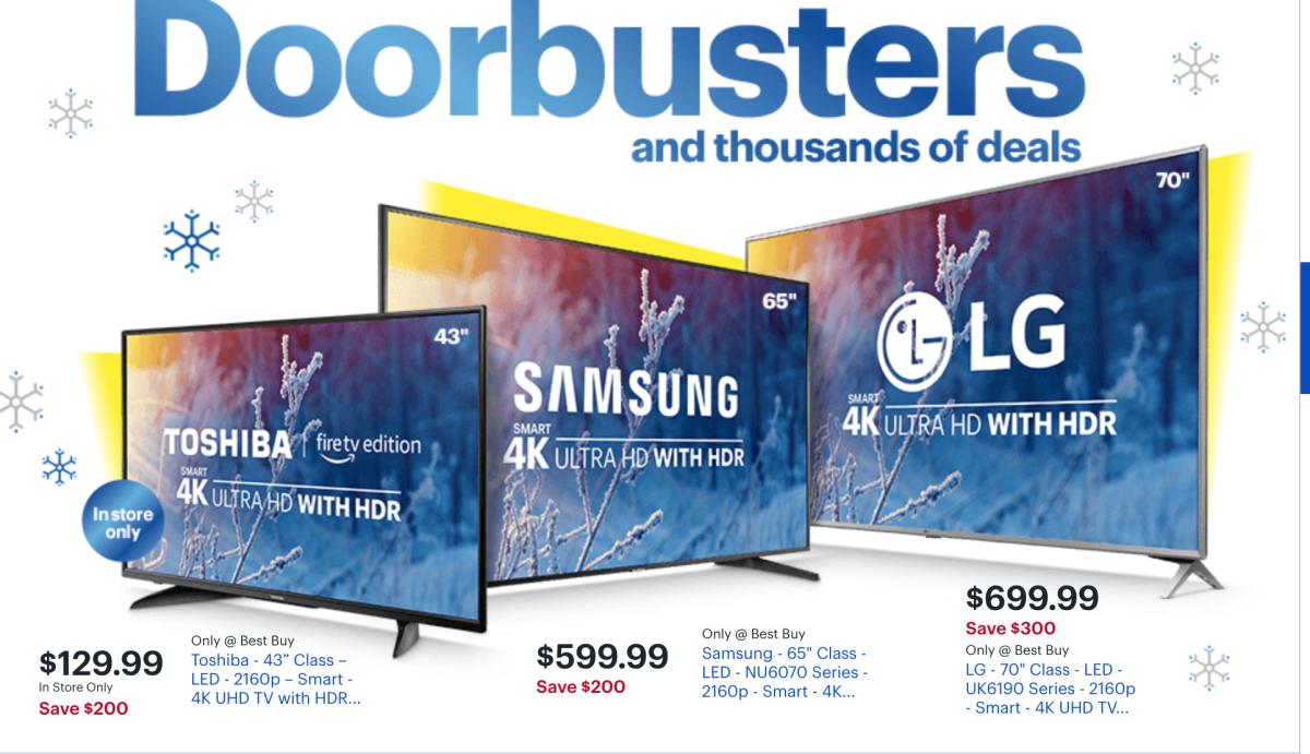 Cyber Week Doorbusters