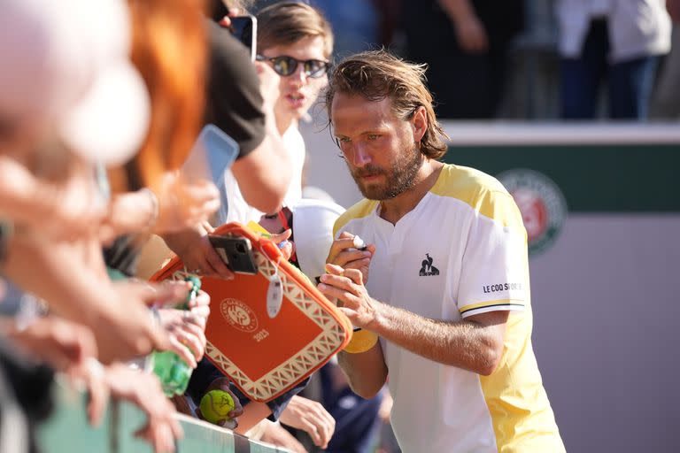 Lucas Pouille en Roland Garros: un reencuentro con las emociones y las buenas sensaciones