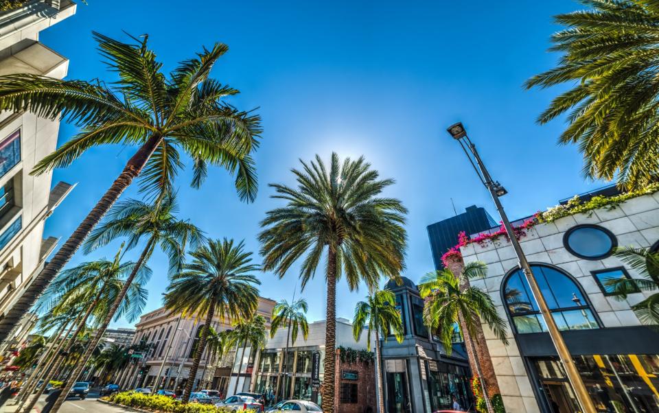 Rodeo Drive is a shopping hotspot for the wealthy