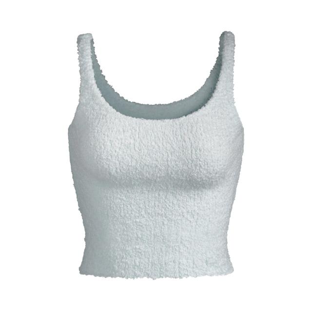 SKIMS Cozy Knit bouclé tank - Onyx