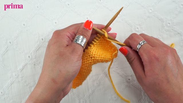 how to knit purl stitch