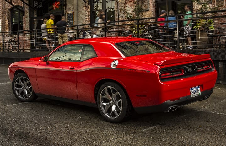 2016 Dodge Challenger SXT Plus rear quarter left photo