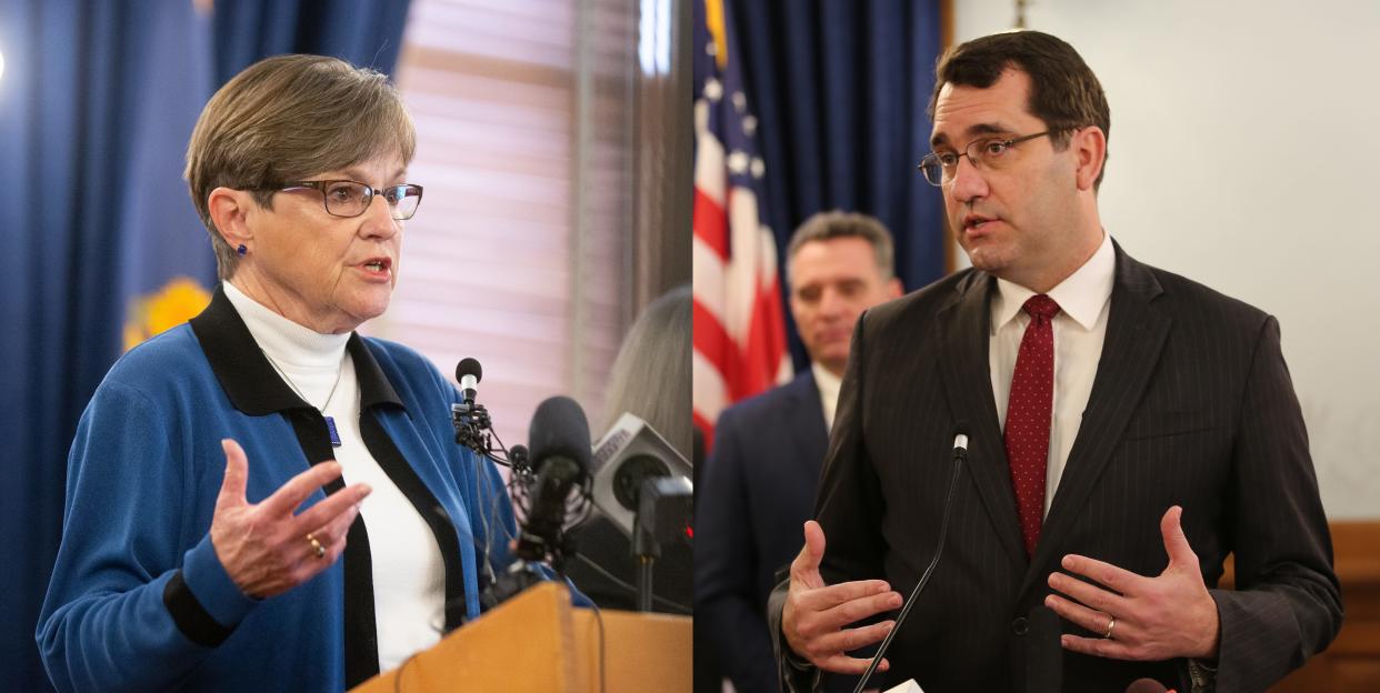 Gov. Laura Kelly and Attorney General Derek Schmidt will be running for Kansas governor in the 2022 elections.