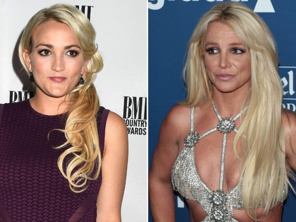 Jamie Lynn (l.) und Britney Spears tragen derzeit einen öffentlichen Streit miteinander aus. (Bild: Laura Farr/AdMedia/ImageCollect / gotpap/starmaxinc.com/ImageCollect)