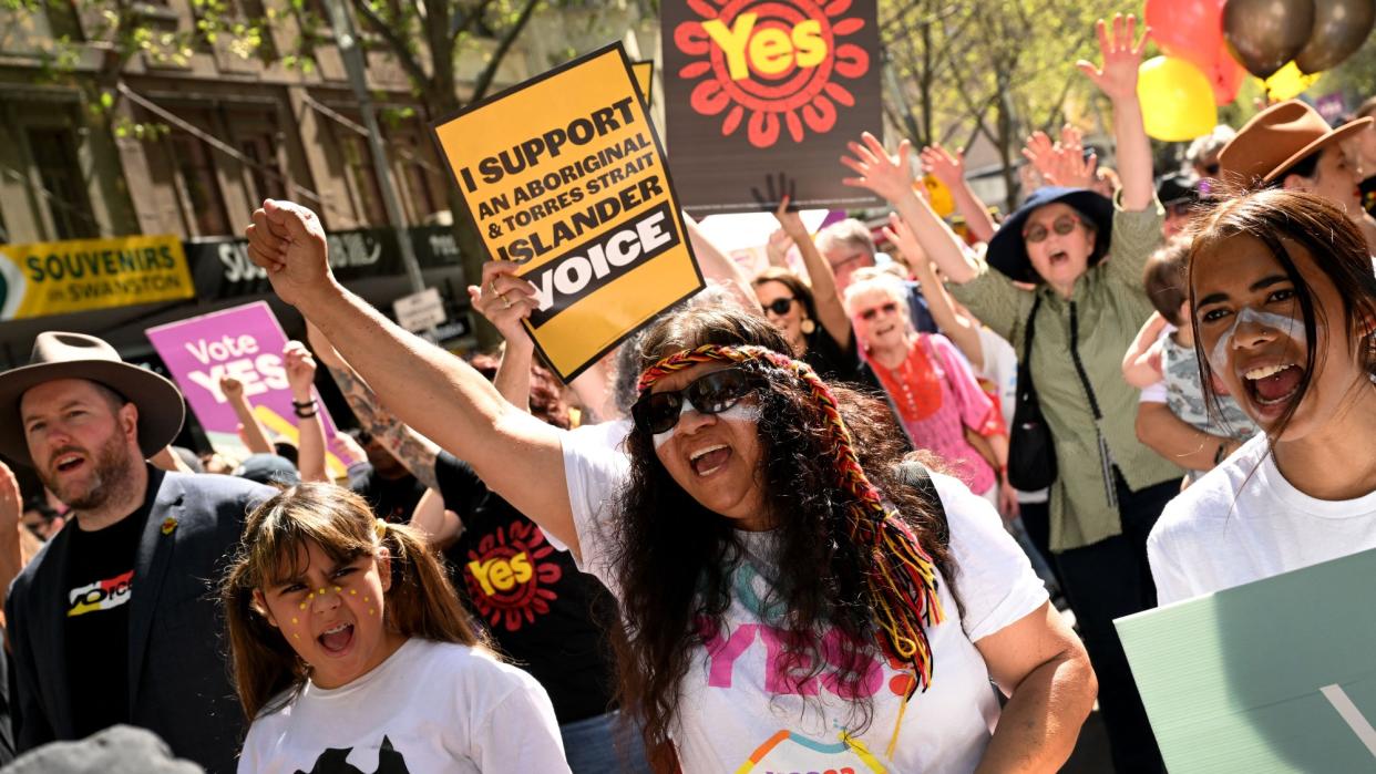  Indigenous Voice referendum campaigners. 