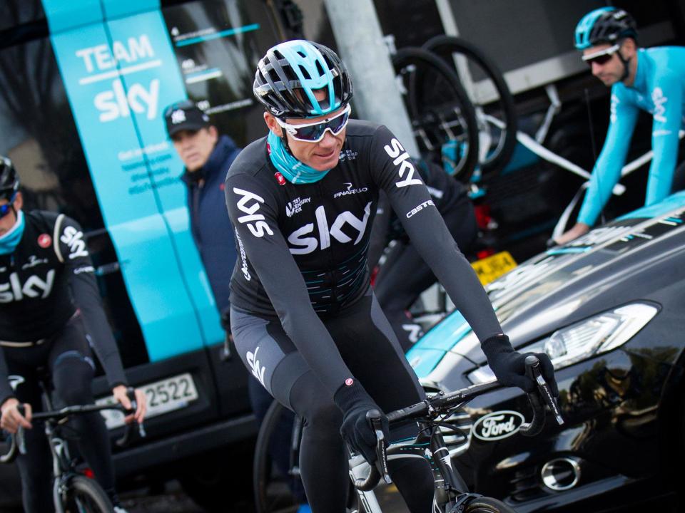 Chris Froome returned an adverse sample at the Vuelta a Espana: Getty