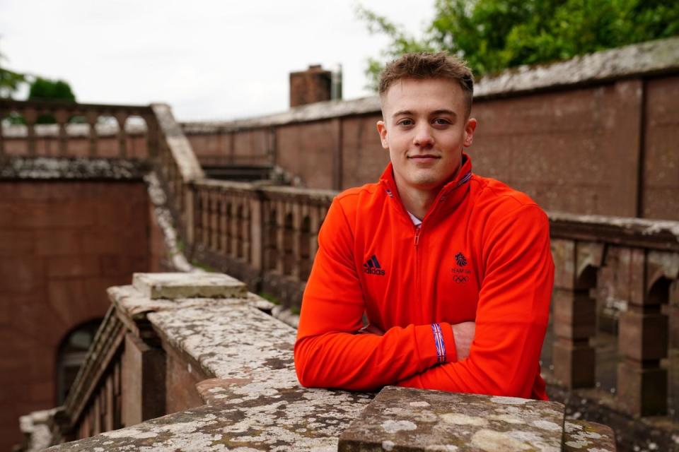 Luke Whitehouse is Team GB’s newest gymnast (David Davies/PA Wire/PA Image)