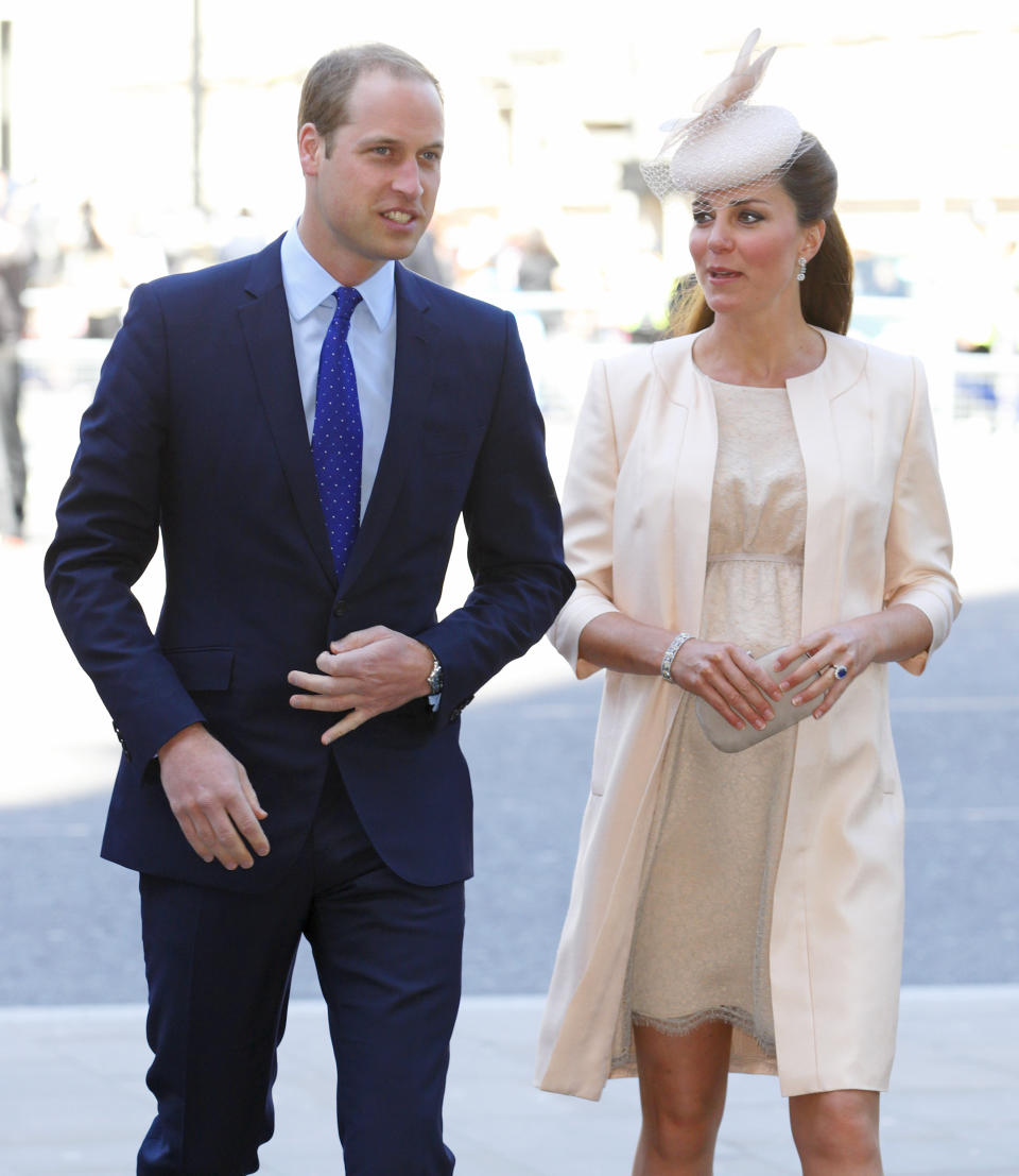 The Duke and Duchess of Cambridge – pictured here in June 2013 – didn’t fall pregnant with their first child, Prince George, until over a year after their wedding in April 2011. Source: Getty