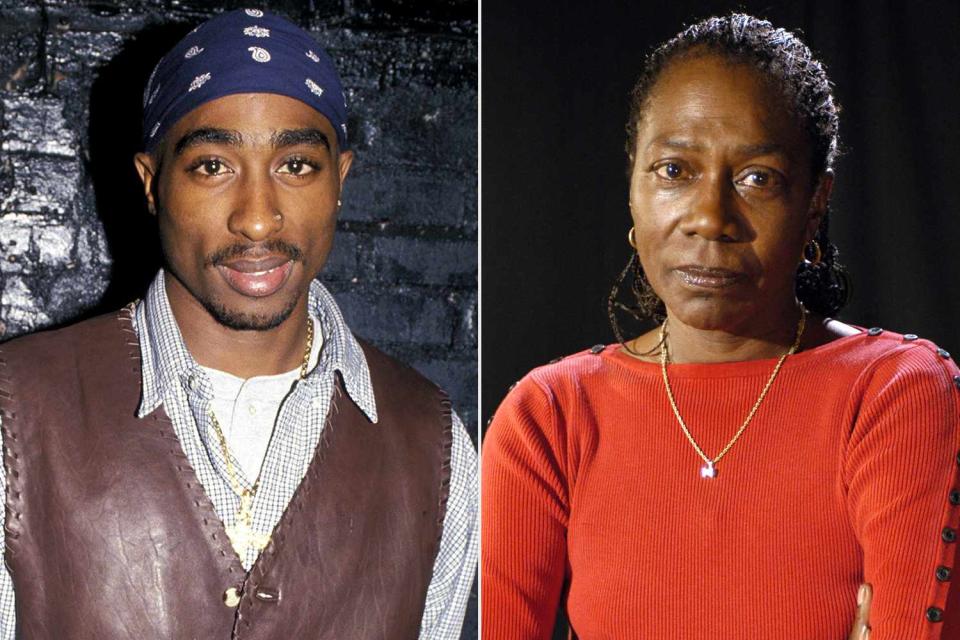 Ron Galella Collection via Getty Images; Frank Mullen/WireImage Tupac Shakur and Afeni Shakur