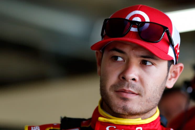 Larson will start first for the fourth time this season. (Getty)
