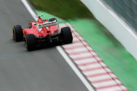 MONTREAL, CANADA - JUNE 08: Fernando Alonso of Spain and Ferrari drives during practice for the Canadian Formula One Grand Prix at the Circuit Gilles Villeneuve on June 8, 2012 in Montreal, Canada. (Photo by Mark Thompson/Getty Images)