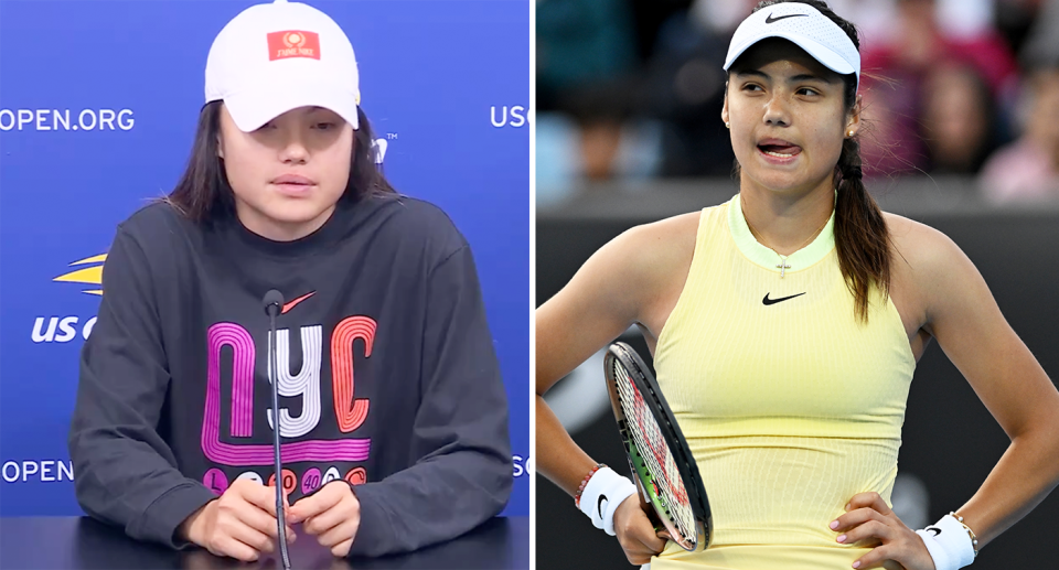 US Open Emma Raducanu makes tearful US Open admission as unorthodox