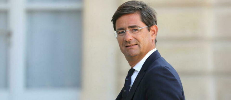 Nicolas Dufourcq, directeur général de la BPI, devant l'Élysée le 17 septembre 2019.
