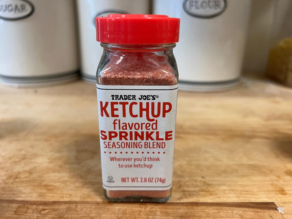 Trader Joe's ketchup-flavored seasoning blend.