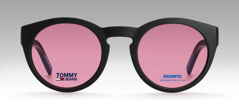 Tommy Jeans glasses by Safilo, made with Econyl material from recycled nylon. - Credit: Tessarollo Silvano