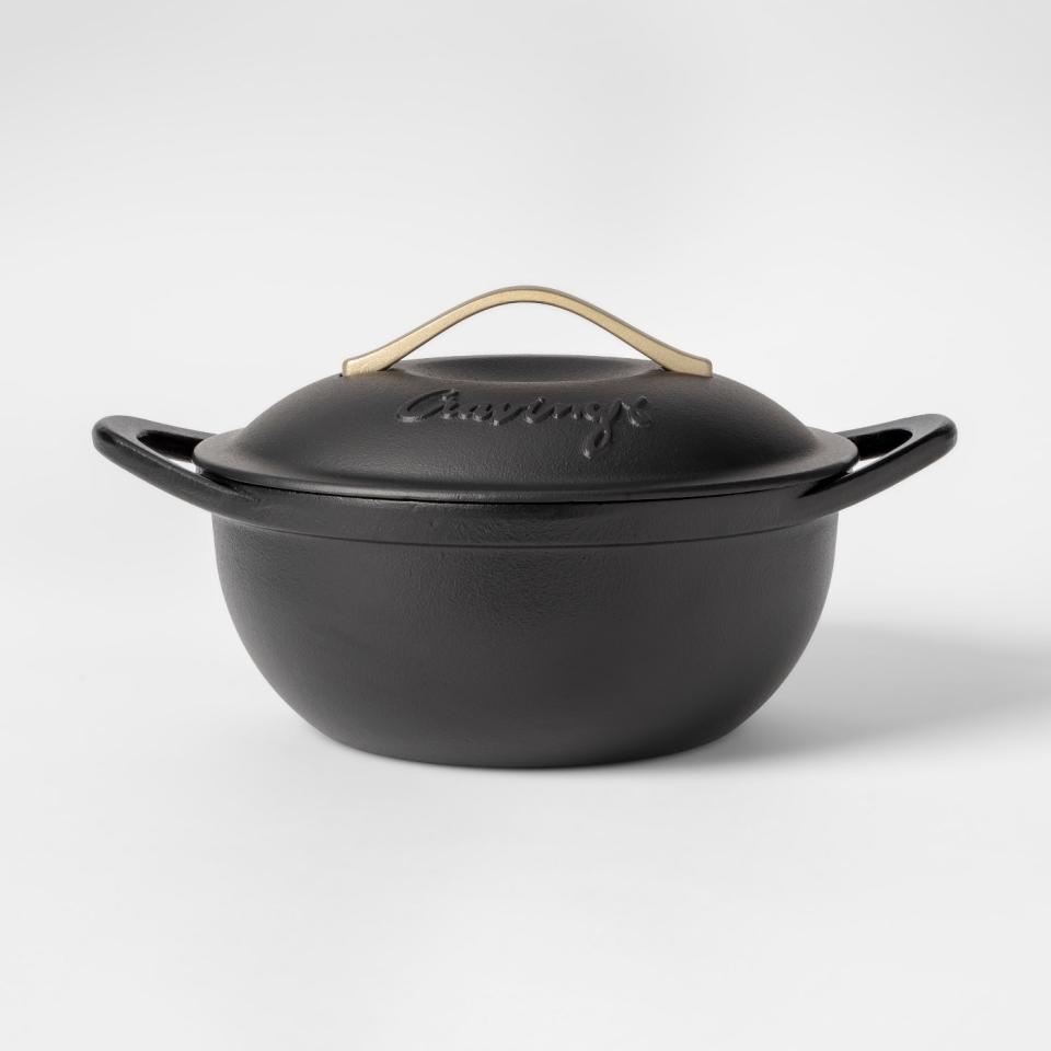 Cravings by Chrissy Teigen 5qt Cast Iron Dutch Oven with Lid. (Photo: Target)