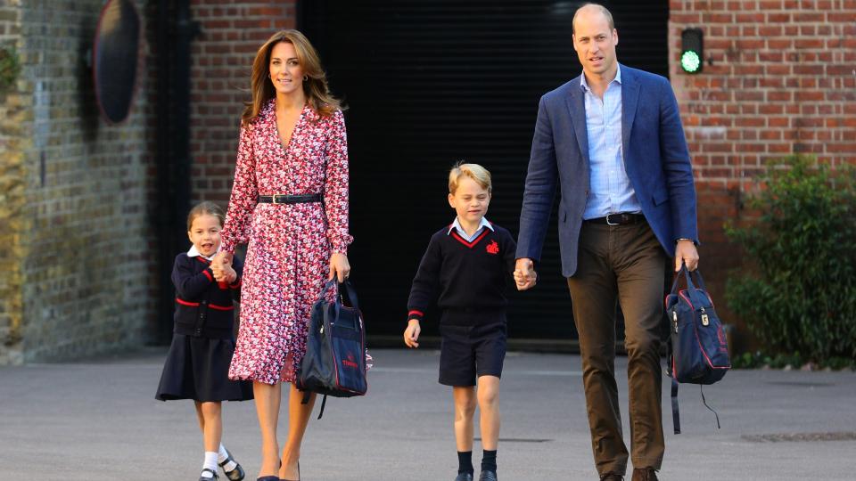 Prince William, Kate Middleton, Prince George and Princess Charlotte