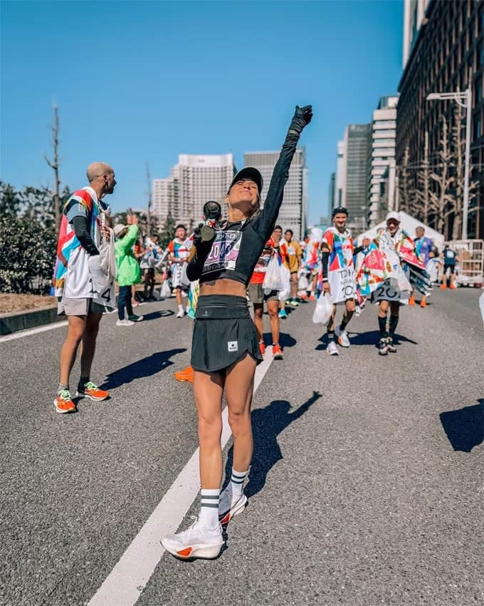 Verdeliss completó doce maratones en doce meses