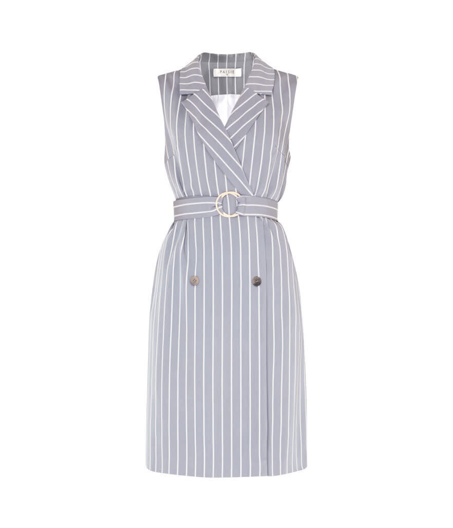 Paisie Sleeveless Striped Jacket Dress (Photo: Wolf and Badger) 