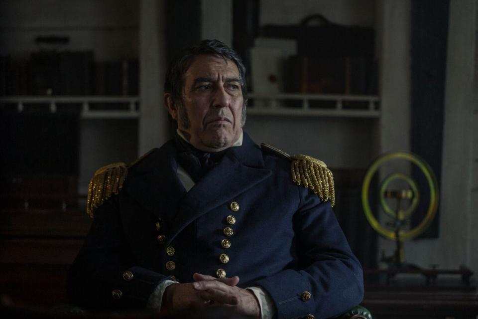 Ciaran Hinds as Captain Sir John Franklin in The Terror. (AMC)
