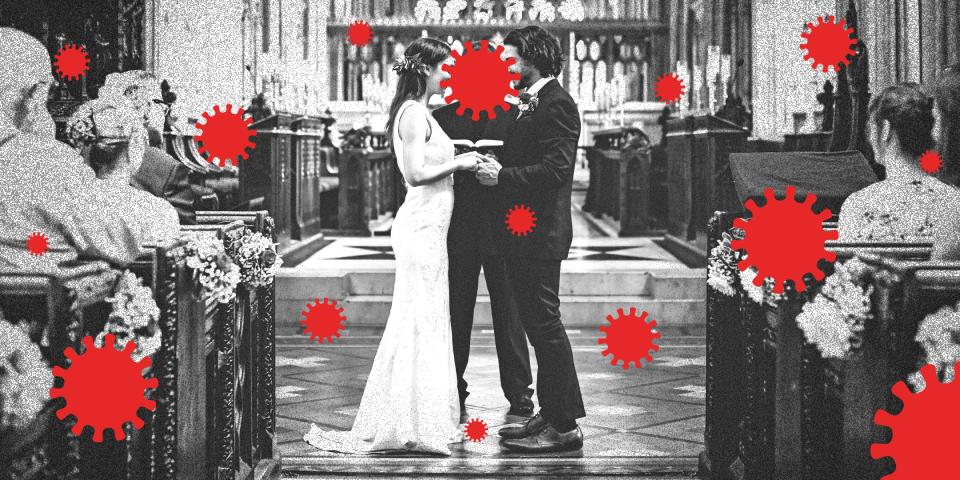 2021 weddings pandemic 2x1