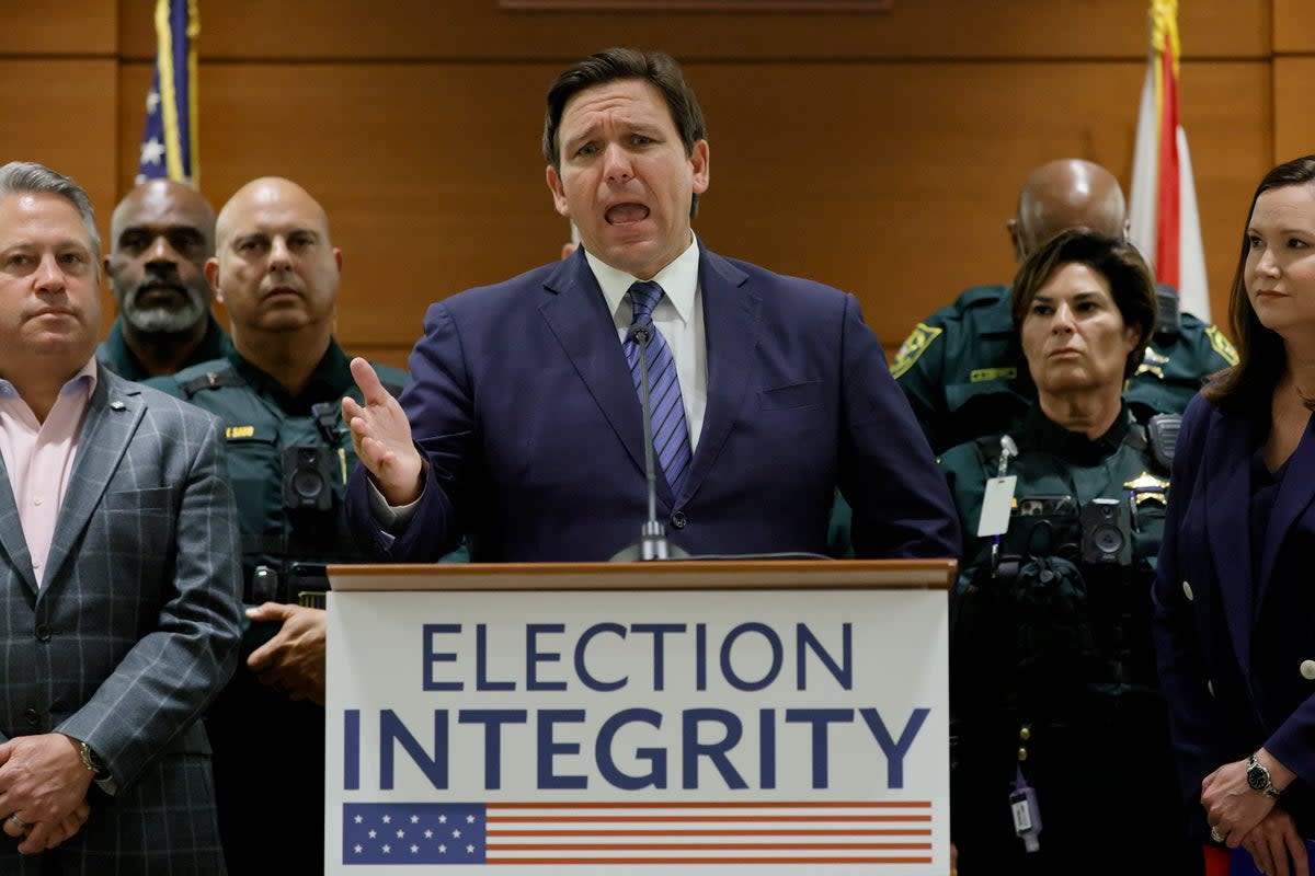 Voting Violations Florida (© South Florida Sun Sentinel 2022)