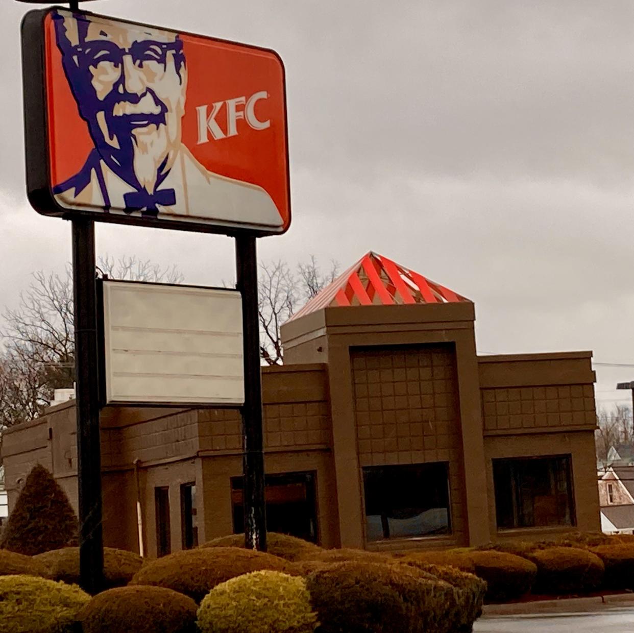 The KFC at 330 Dual Highway in Hagerstown recently closed.