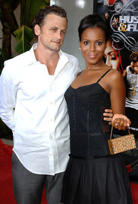 David Moscow and Kerry Washington at the Hollywood premiere of Paramount Classics' Hustle & Flow