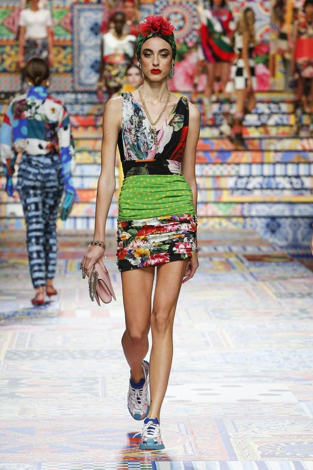 Dolce & Gabbana Make A Case For Sicilian Patchwork