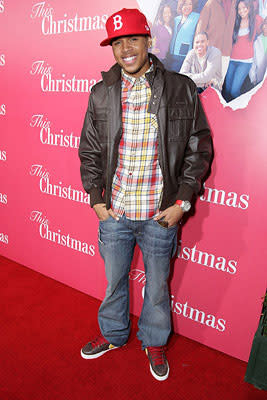 Chris Brown at the Hollywood premiere of Screen Gems' This Christmas