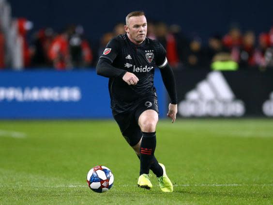 Wayne Rooney’s MLS adventure came to an end as DC United lost to Toronto FC (Getty)