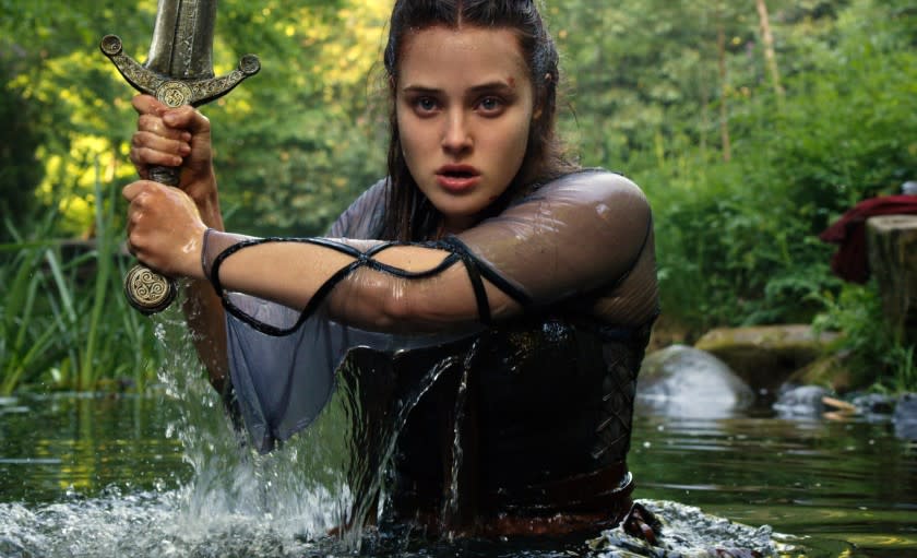 Katherine Langford in "Cursed"