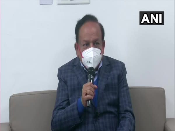 Union Minister Harsh Vardhan. (Photo/ANI)