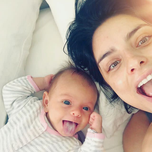 Kailani, la hija de Aislinn Derbez y Mauricio Ochmann/Aislinn Derbez/Instagram