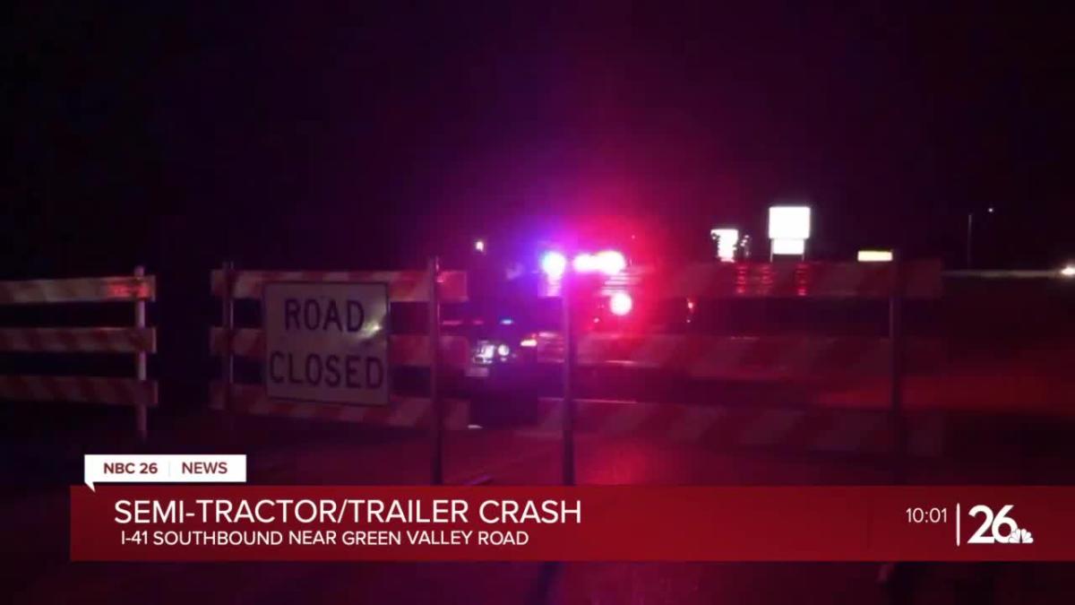 Semi Tractor Trailer Crashes Into Residence Near Oshkosh Video 2605