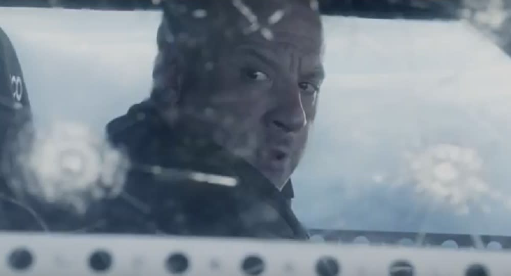 Vin Diesel in 'The Fate of the Furious' (credit: Universal)