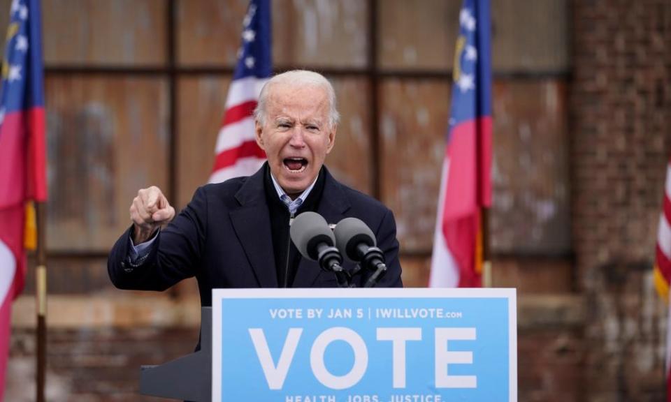 biden in georgia in december