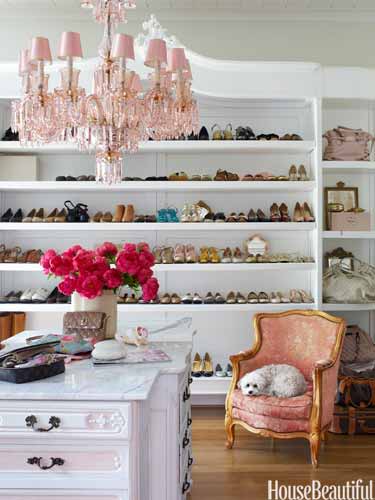 shoe storage closet